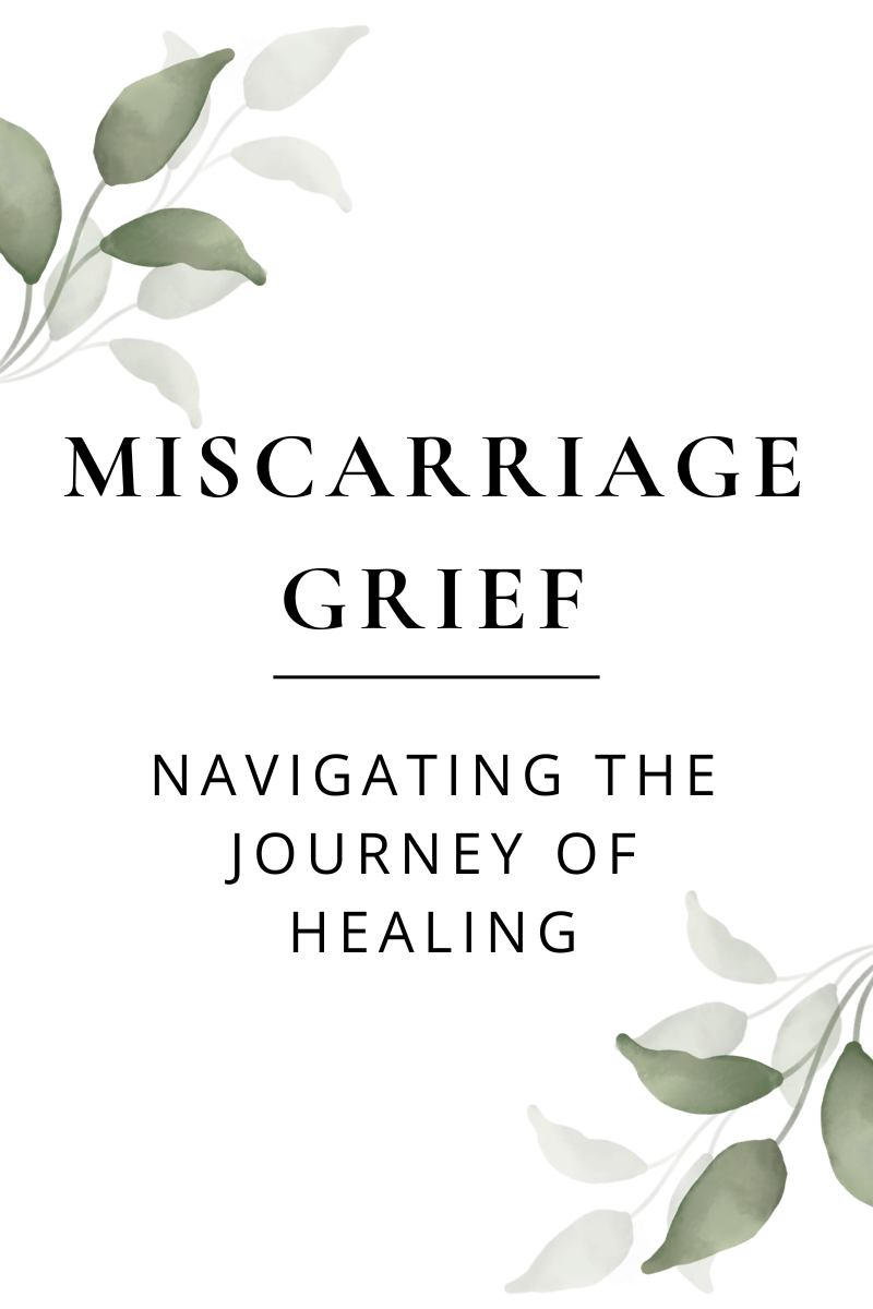 Miscarriage Grief title